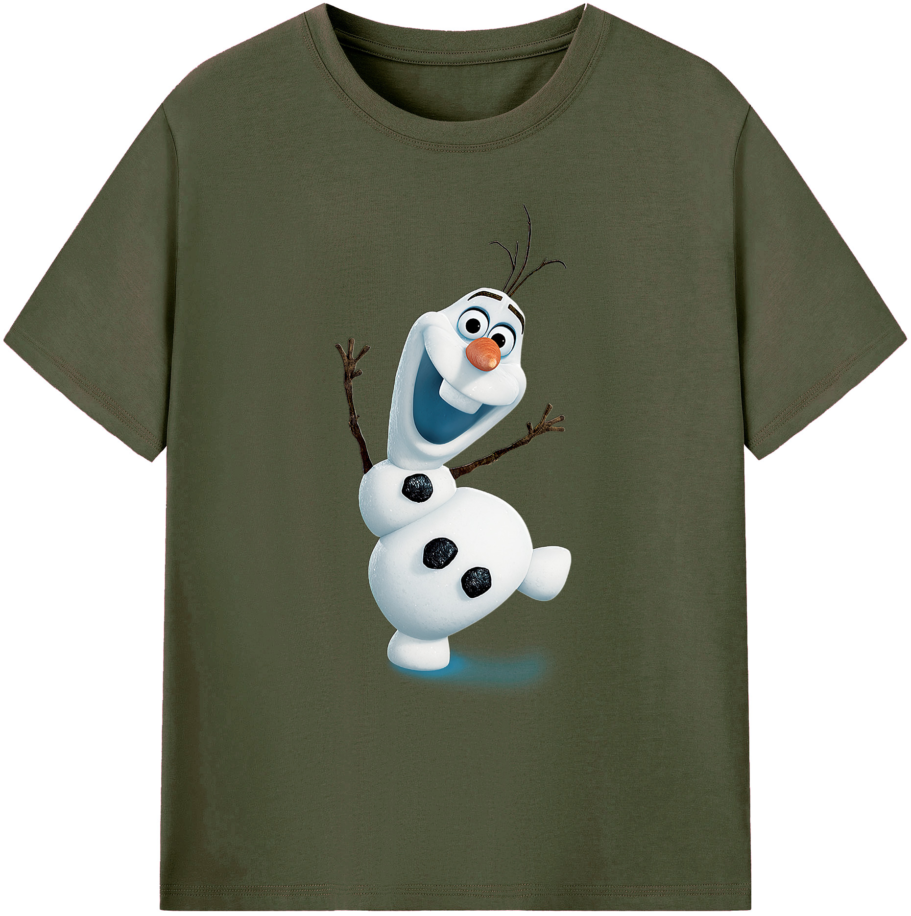 （画像用） アナと雪の女王 アンナ エルサ Frozen Anna Elsa 綿100％ メンズ半袖Tシャツ｜肌触りやわらか＆通気性